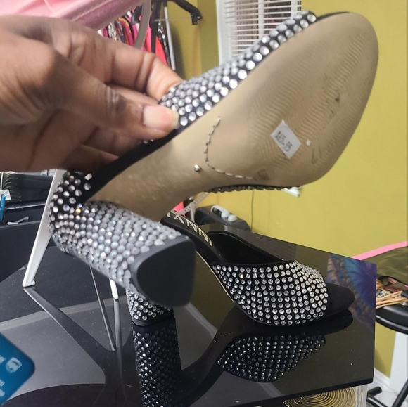 Woman's Rhinestone Shoe - Picture 2 of 4